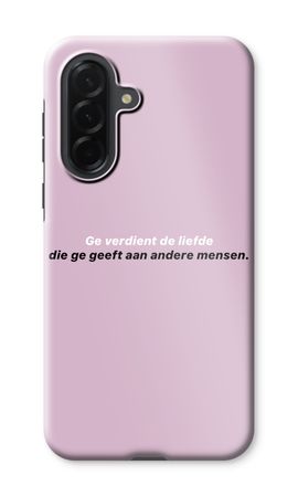 Ge verdient de liefde