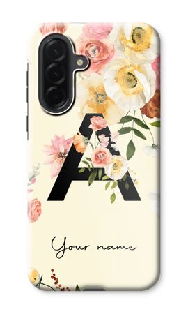 Flirty Flowers Monogram