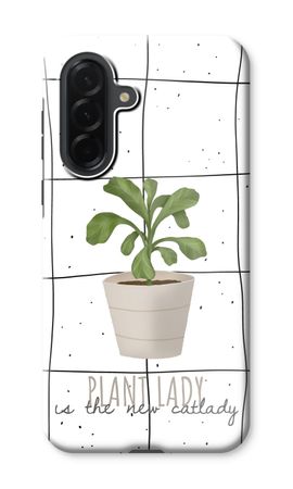 Houseplant on windowpane