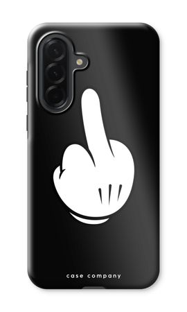 Middle finger black