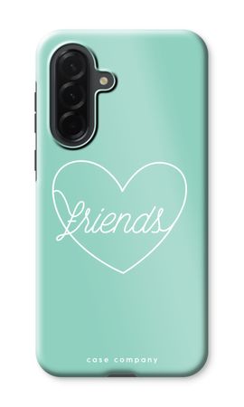 Friends heart pastel