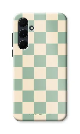 Checkered Mint, Samsung Galaxy A55 vastupidav ümbris