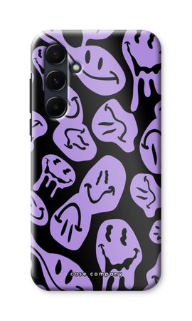 Melting Smiley - Purple