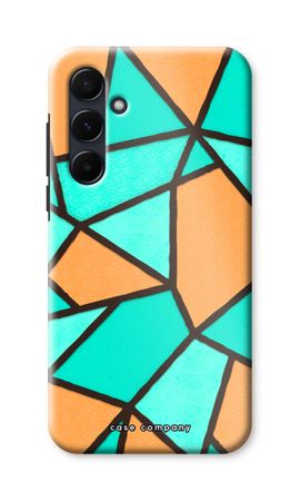 Stained glass - Orange