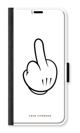 Middle finger white