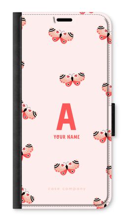 Rosy Butterflies Monogram