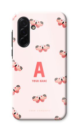Rosy Butterflies Monogram