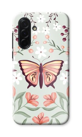 Butterfly in a floral world