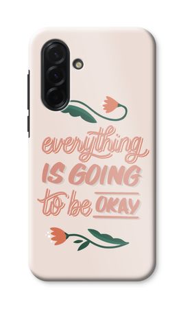 Optimistic flower girl