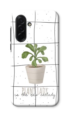 Houseplant on windowpane