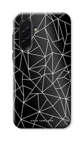 Geometric lines white