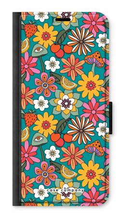 Retro Flowers N°2 - Blue