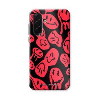 Smeltende Smiley - Rood