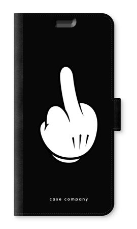 Middle finger black