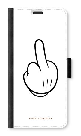 Middle finger white