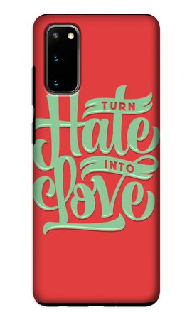 Turn hate into love