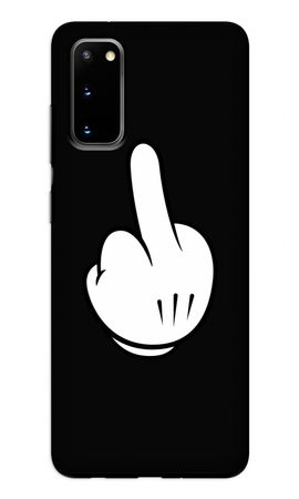 Middle finger black