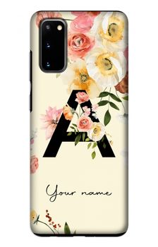 Flirty Flowers Monogram