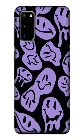 Melting Smiley - Purple