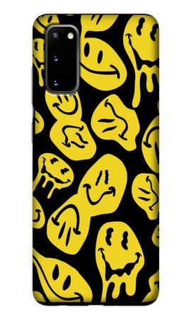 Melting smiley - Yellow