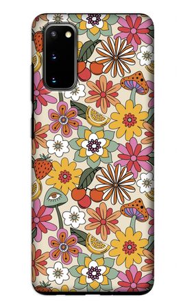 Retro Flowers N°2 - Yellow