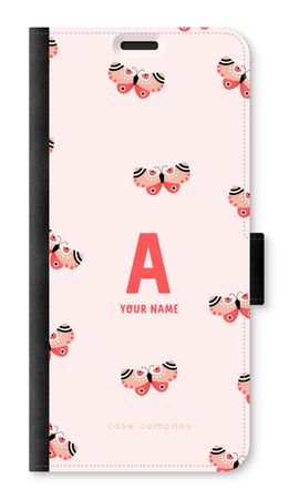 Rosy Butterflies Monogram