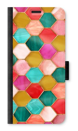 Hexagons in stained glass