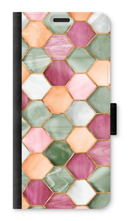 Hexagons in stained glass