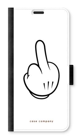 Middle finger white