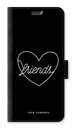 Friends heart black