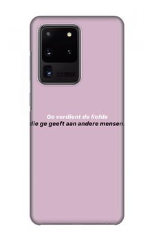 Ge verdient de liefde