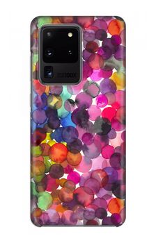 Points d'aquarelle superposés