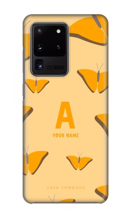 Amber Butterflies Monogram