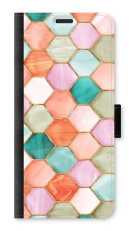 Hexagons in stained glass