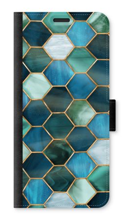 Hexagons in stained glass