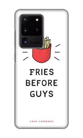 Fries before guys