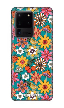 Retro Flowers N°2 - Blue