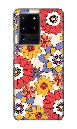 Retro Flowers - Yellow