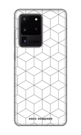 Cubes black and white