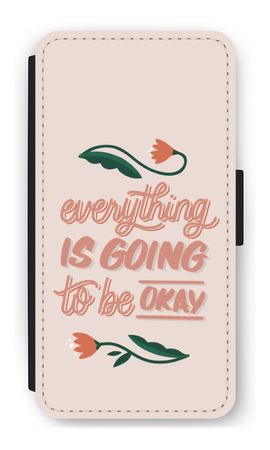 Optimistic flower girl