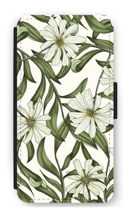 White flower pattern