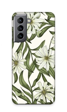 White flower pattern