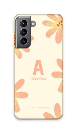 Peach Blossom Monogram