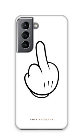 Middle finger white