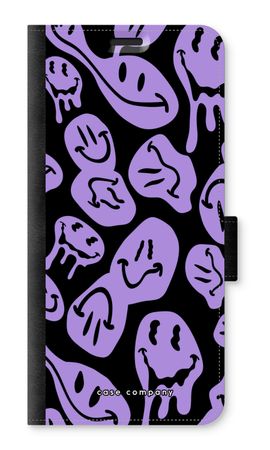 Melting Smiley - Purple