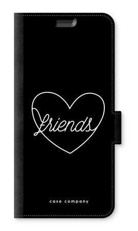 Friends heart black