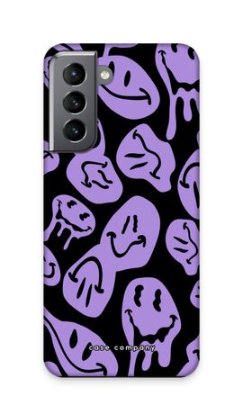 Melting Smiley - Purple