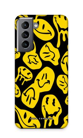 Melting smiley - Yellow