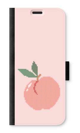 Stitched Peach