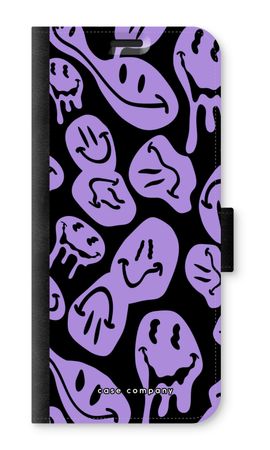 Melting Smiley - Purple